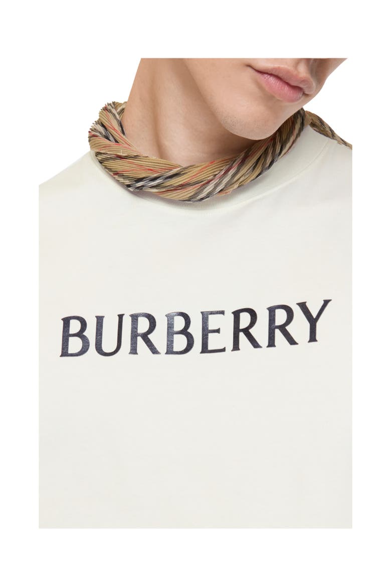 Logo Cotton T-shirt, Alternate, color, Chalk white