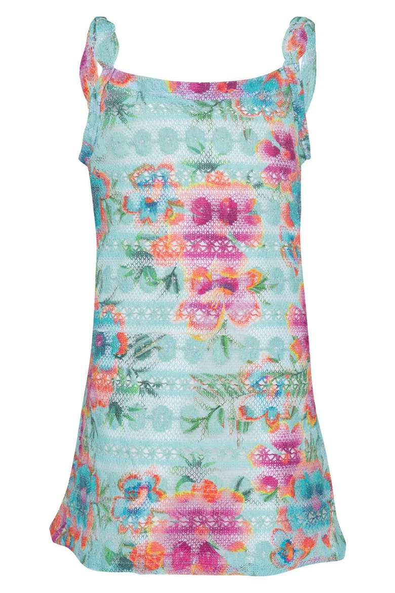 Kids' Grace Cotton Blend Lace Sundress, Main, color, SOLANA