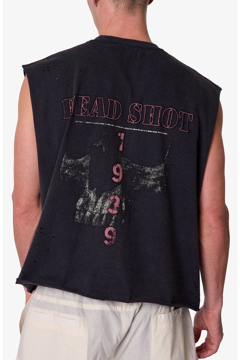 Head Shot Graphic Tank, Alternate, color, WASHED BLACK