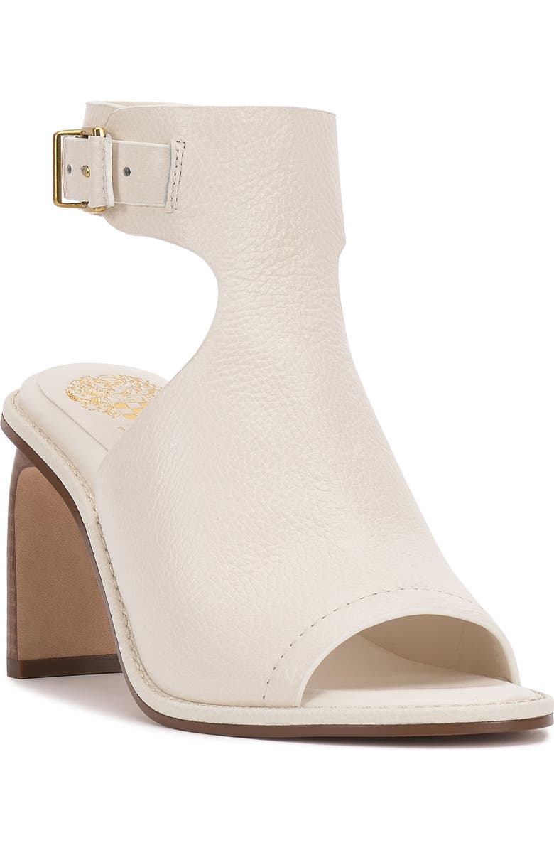 Vince Camuto Faelan Peep Toe Sandal, Main, color, Coconut Cream