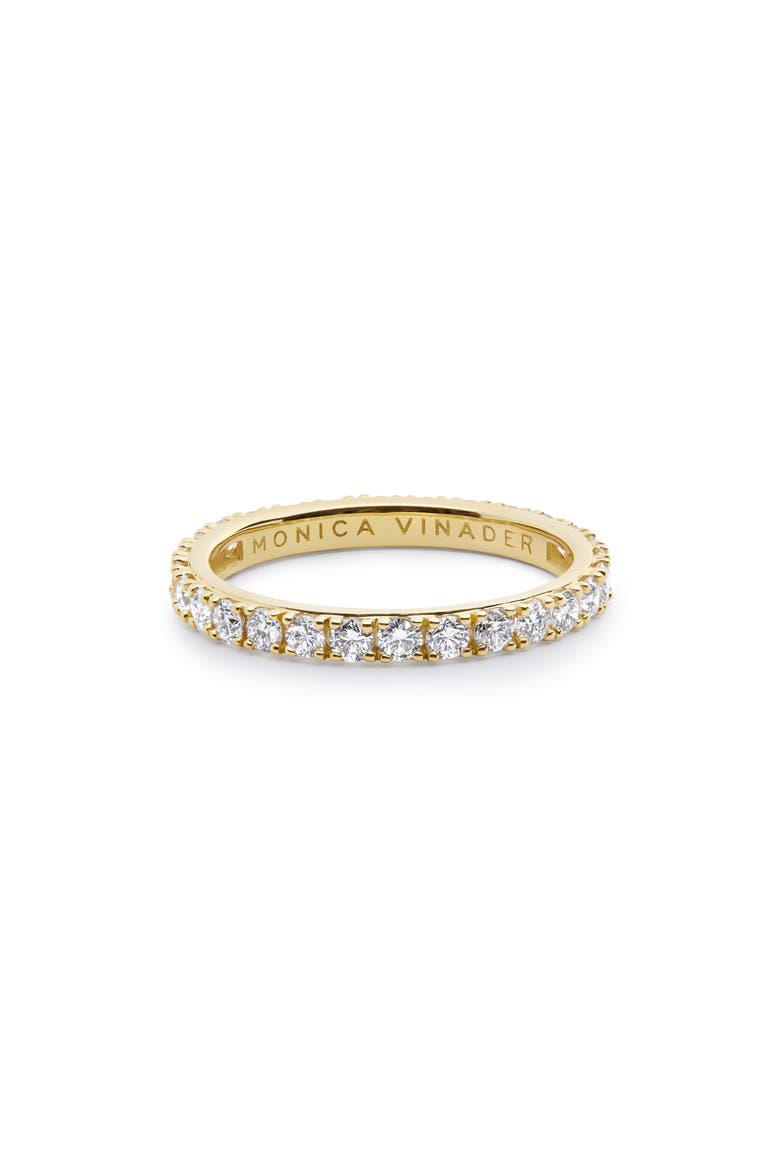 Lab Grown Diamond Eternity Ring, Main, color, 14KT SOLID GOLD/LAB DIA