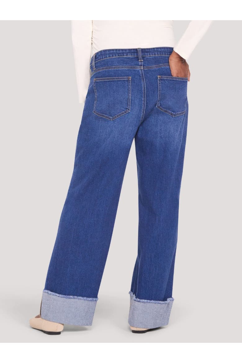 Under the Belly Wide Leg Jeans, Alternate, color, Dark Wash