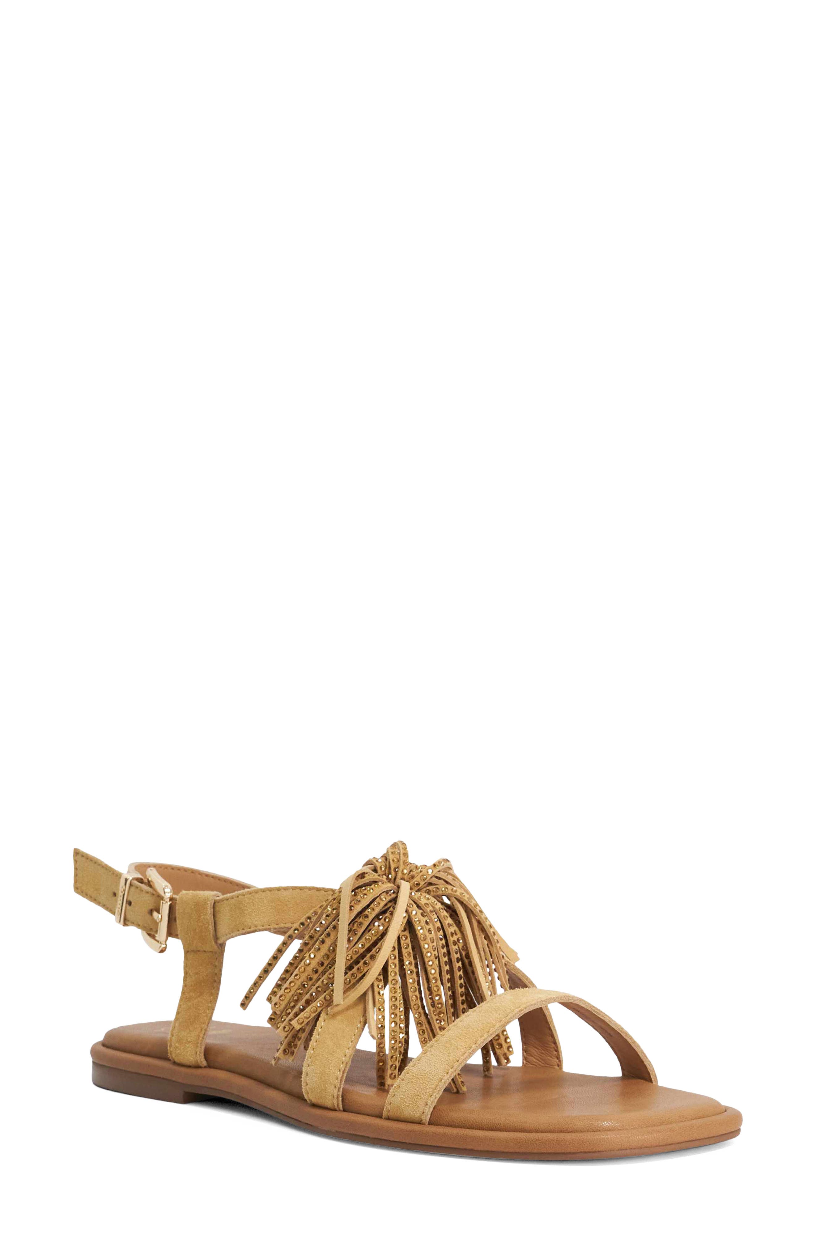 Dune London Lysia Ankle Strap Sandal, Main, color, 