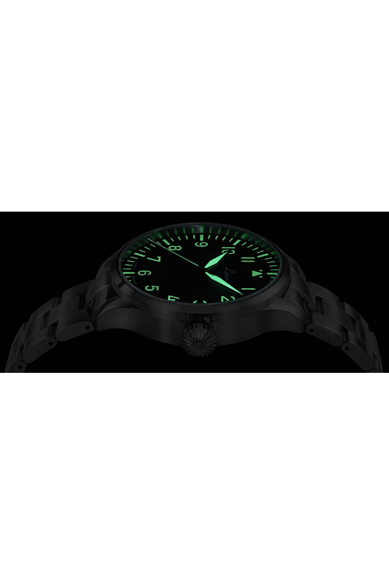 Augsburg - 42mm, Black Dial, Alternate, color, Black