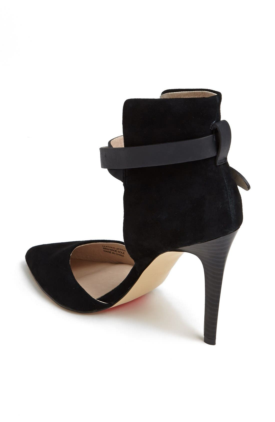 'Laney' Pump, Alternate, color, BLACK SUEDE