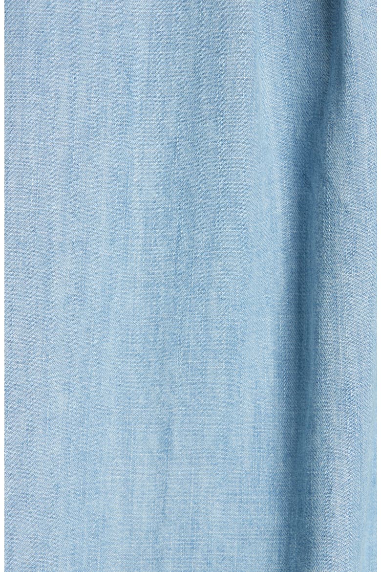Organic Cotton Chambray Shirt, Alternate, color, BLUE STAR