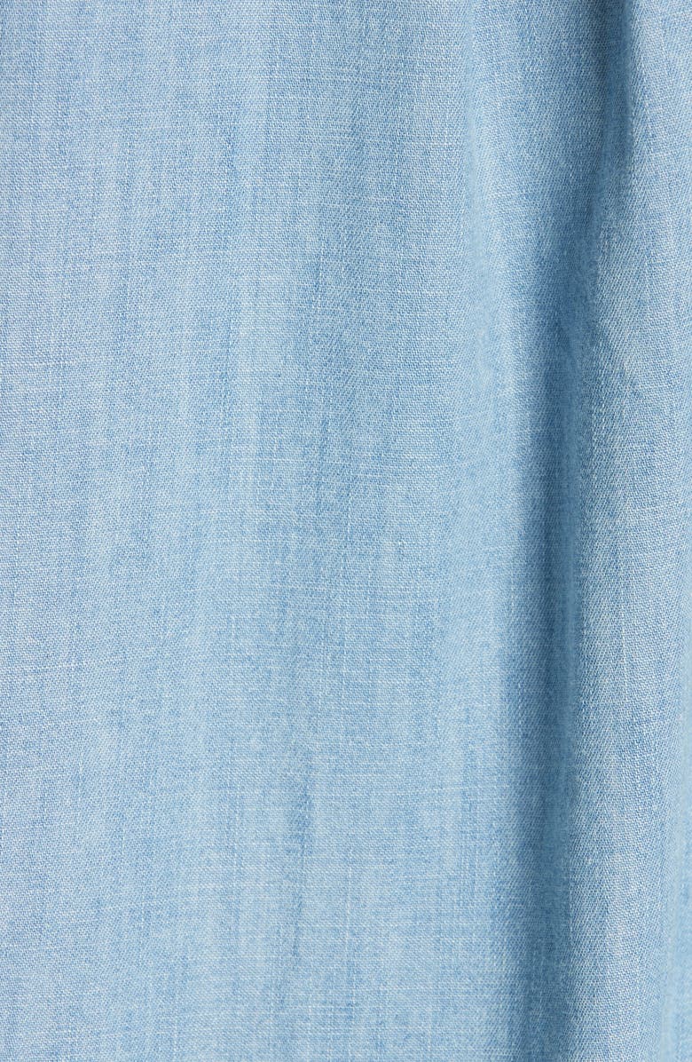 Eileen Fisher Organic Cotton Chambray Shirt, Alternate, color, 