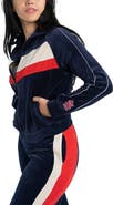 LUSSO Women's Lusso Navy St. Louis Cardinals Nixie Raglan Full-Zip Jacket