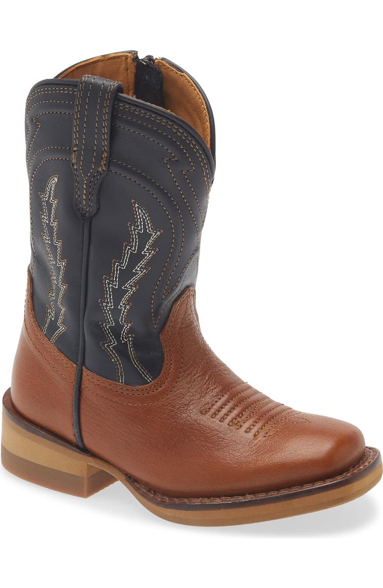 Tecovas Kids' The Doc Western Boot, Main, color, Tan