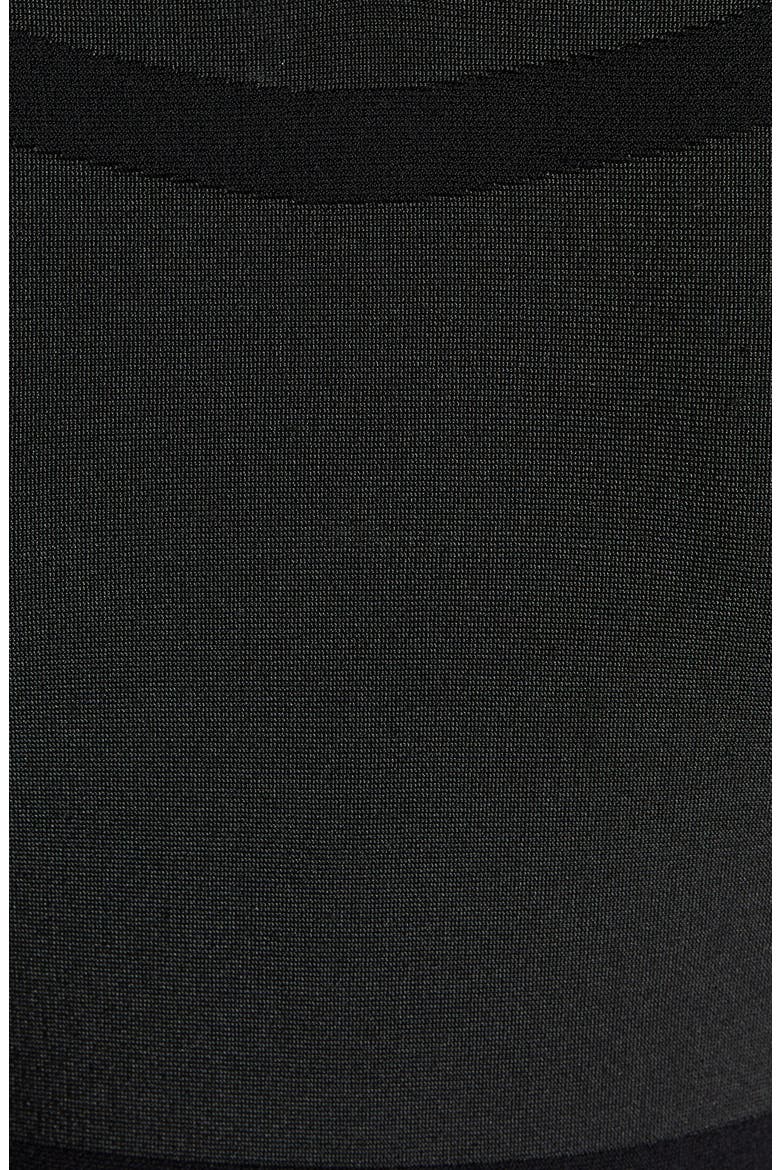 Panelled Silk Minidress, Alternate, color, BLACK/ BLACK