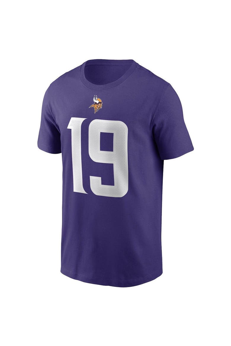 Men's Nike Adam Thielen Purple Minnesota Vikings Name & Number T-Shirt, Alternate, color, Purple