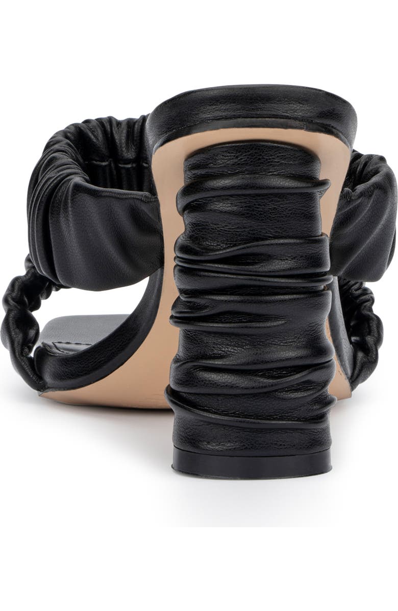 NEW YORK AND COMPANY Faina Ruched Strap Sandal, Alternate, color,