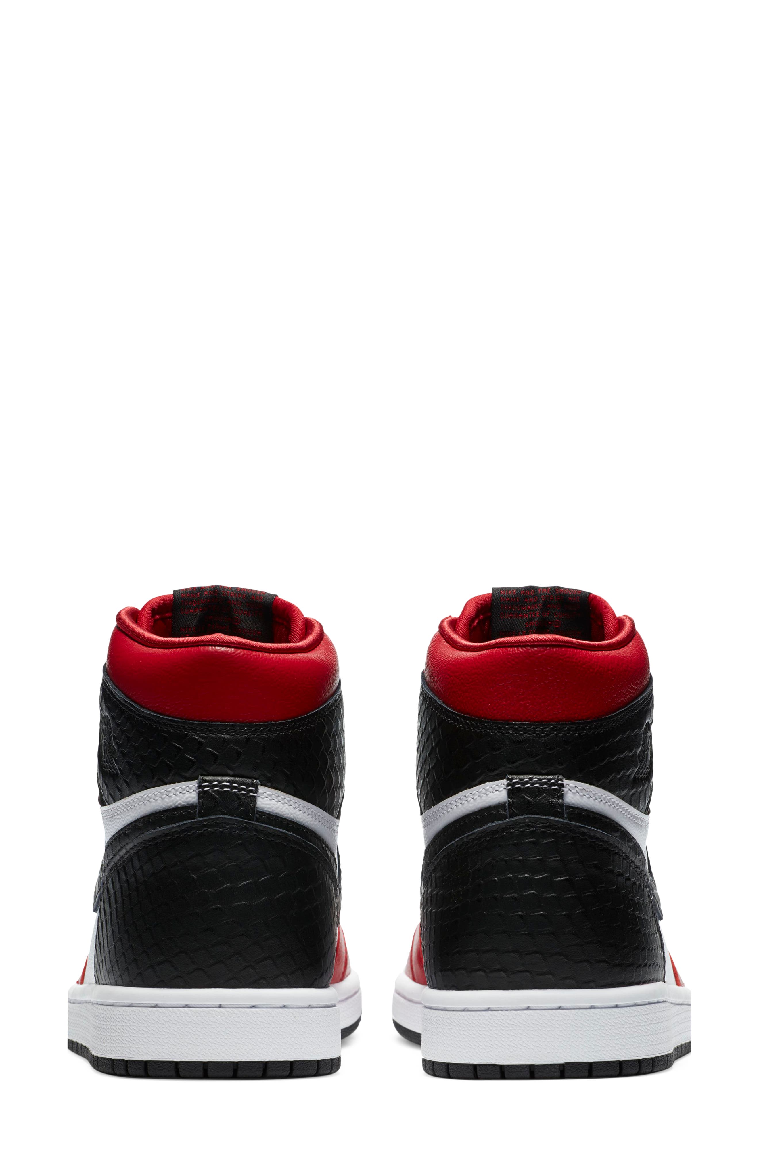 Nike Air Jordan 1 High OG Sneaker, Alternate, color, UNIVERSITY RED/ BLACK/ WHITE