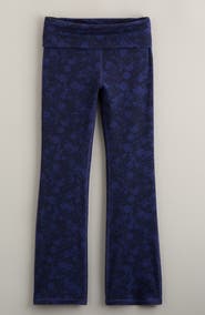 Zella Girl Kids' Live By Foldover Flare Pants