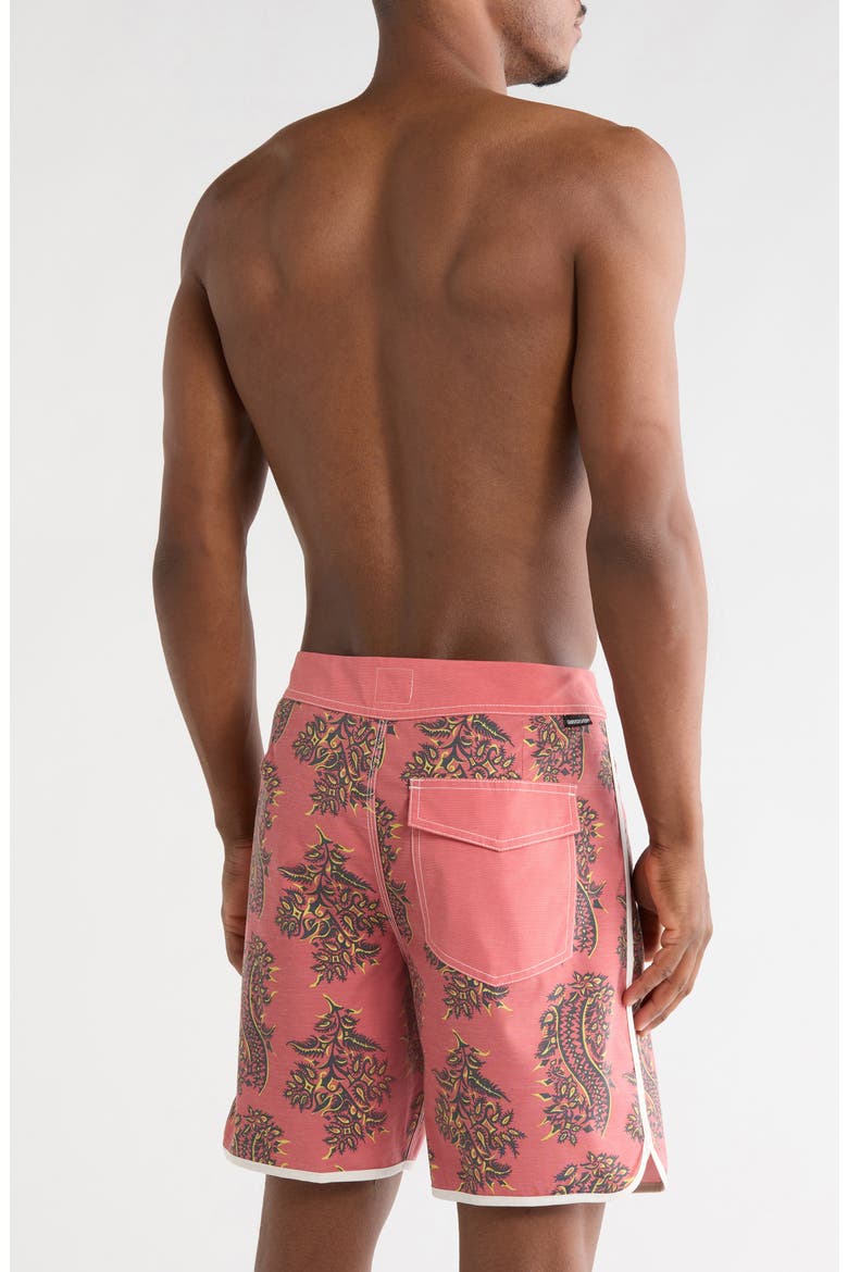 Original Scallop Board Shorts, Alternate, color, MINERAL RED