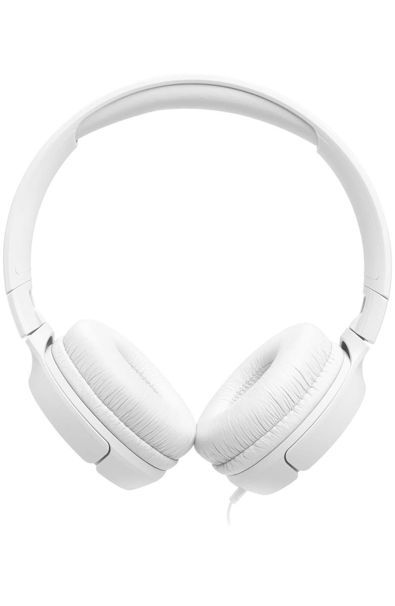 JBL Tune Tune 520C USB-C Hi-Res Wired On-Ear Headphones, Alternate, color, White