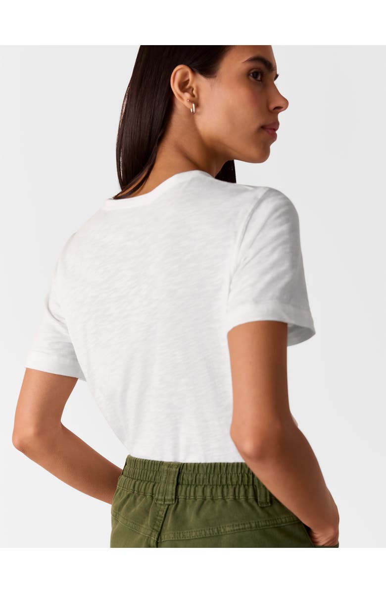 Whistles Emily Ultimate Crew Neck T-Shirt, Alternate, color, White