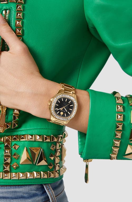 Philipp Plein Women's Heaven Gold Ion Plated Stainless Steel Bracelet Watch 38mm