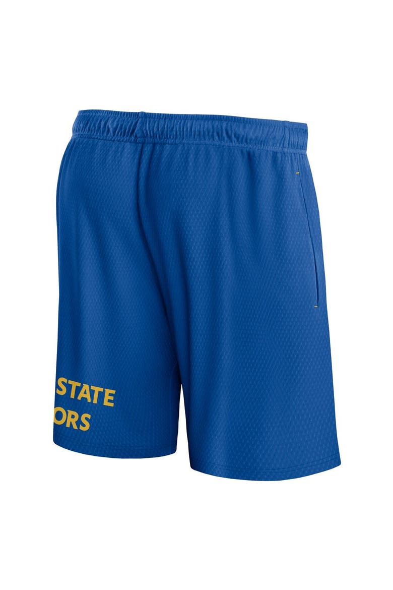 Men's Fanatics Branded Royal Golden State Warriors Free Throw Mesh Shorts, Alternate, color, Royal
