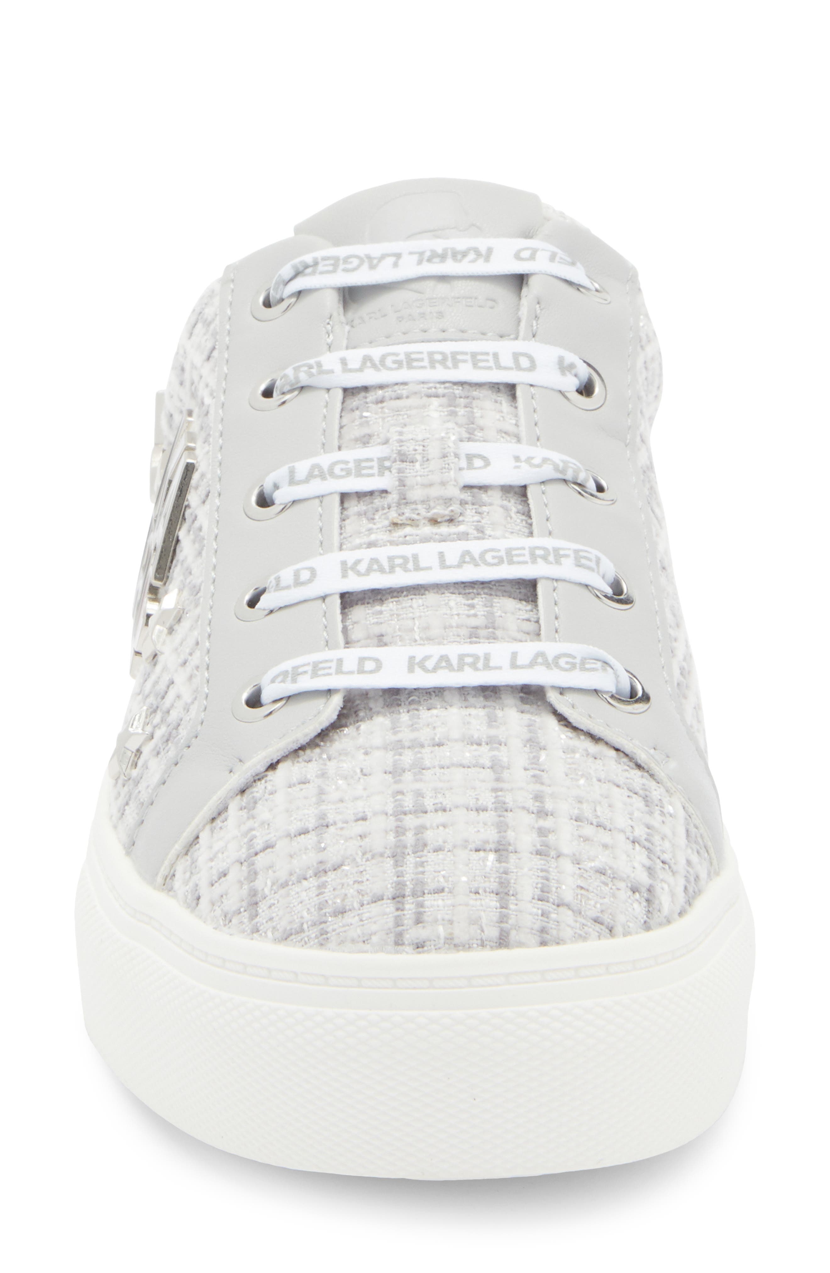 KARL LAGERFELD PARIS Cammy Sneaker Mule, Alternate, color, Grey