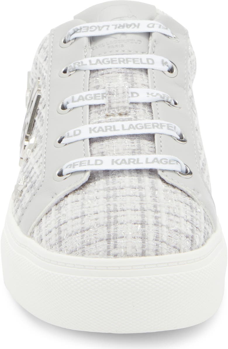 KARL LAGERFELD PARIS Cammy Sneaker Mule, Alternate, color, Grey