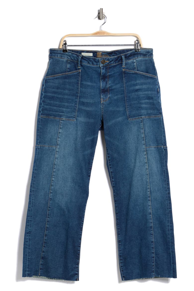 Lily High Waist Wide Leg Jeans, Alternate, color, MARIGOLD