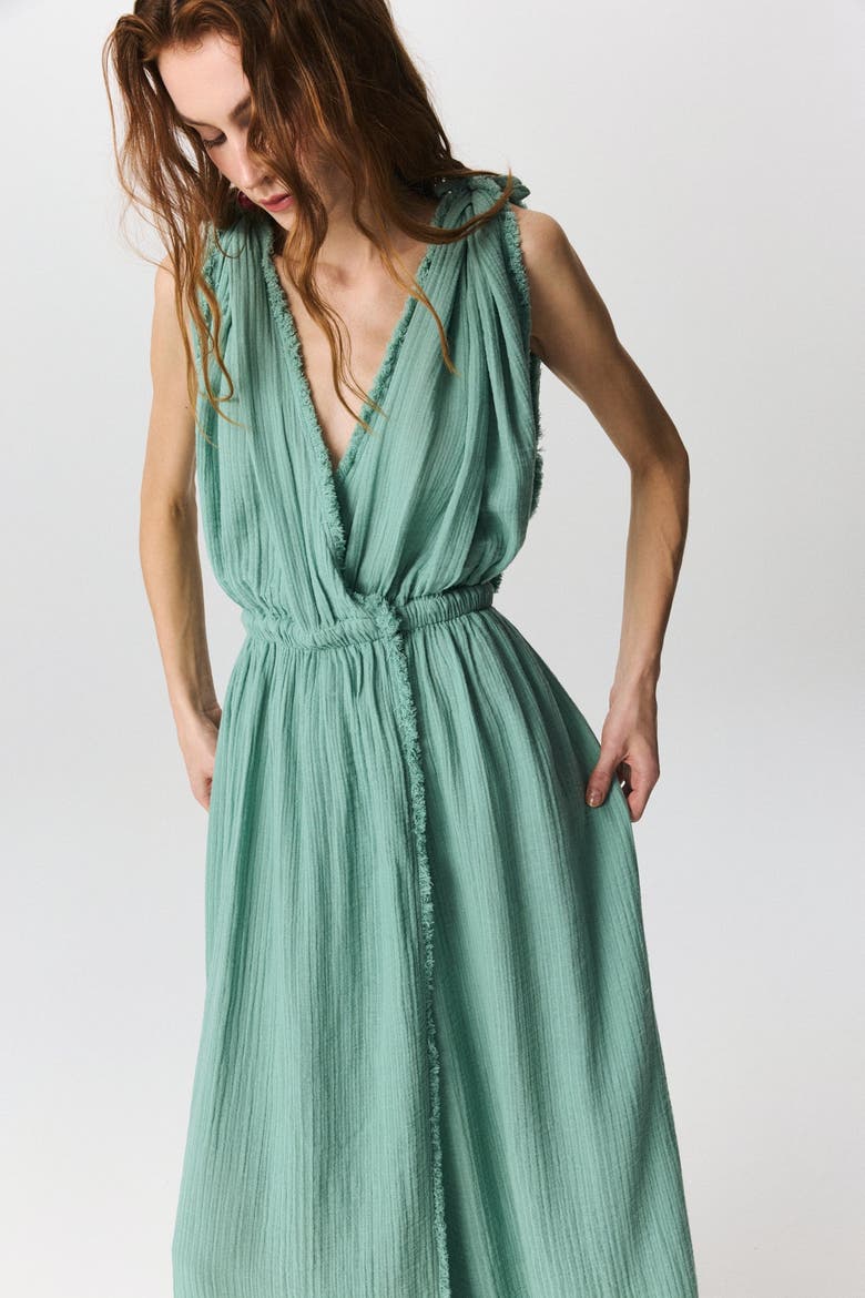 Selene Dress, Alternate, color, Green