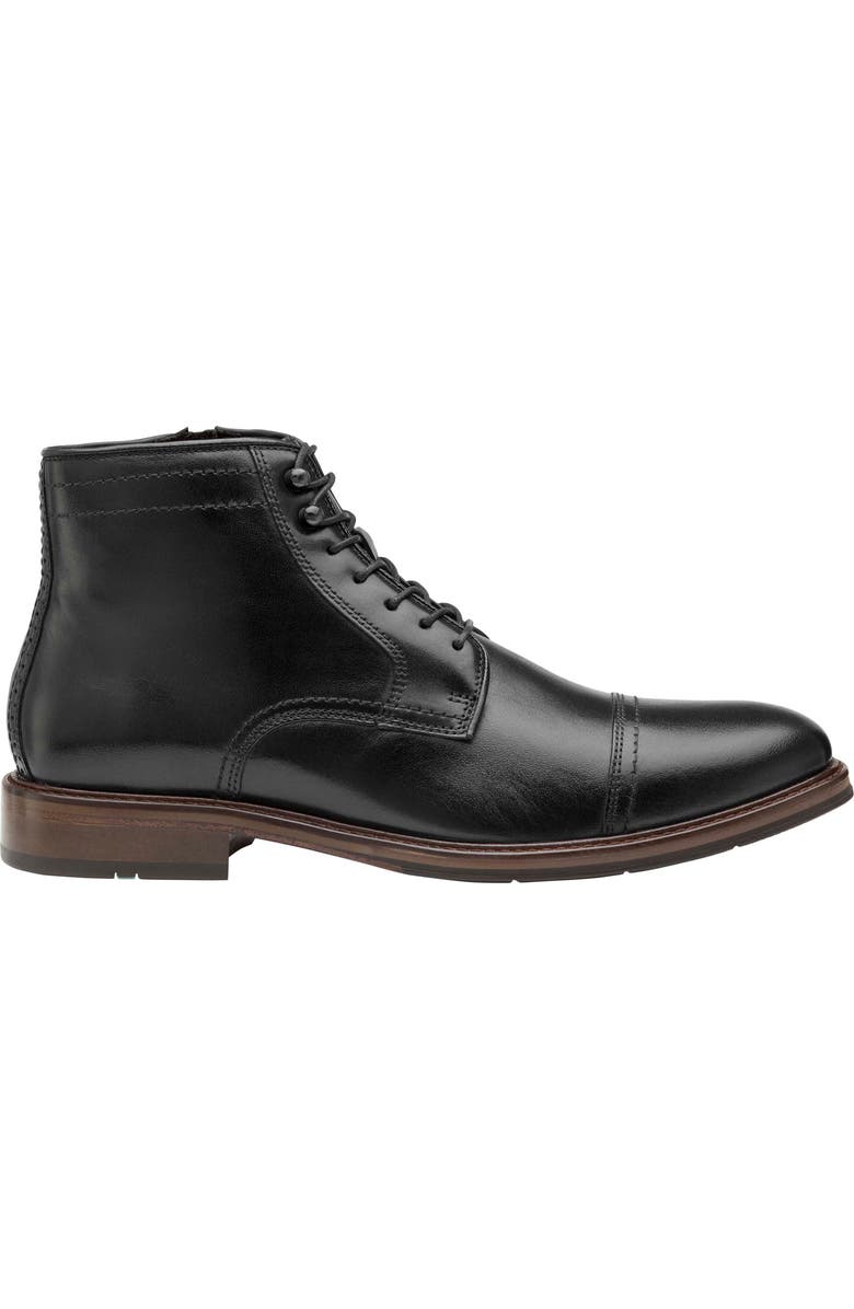 Johnston & Murphy Raleigh XC Flex Cap Toe Boot, Alternate, color, Black