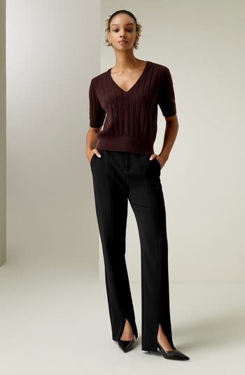 V-Neck Cashmere T-shirt
