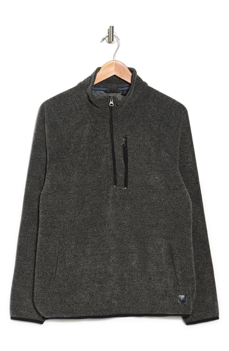 Vintage 1946 Quarter Zip Fleece Pullover, Alternate, color,