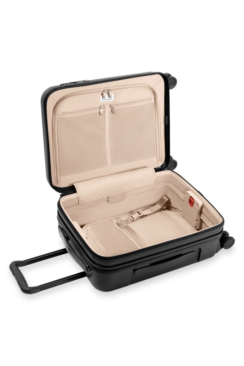 Sympatico Global 21-Inch Expandable Spinner Carry-On, Alternate, color, BLACK