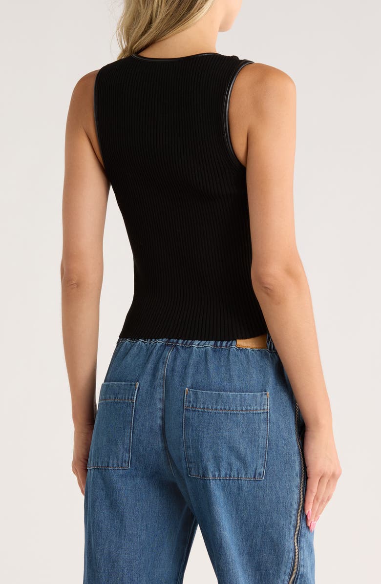 Simkhai Cobain Tank, Alternate, color, Black