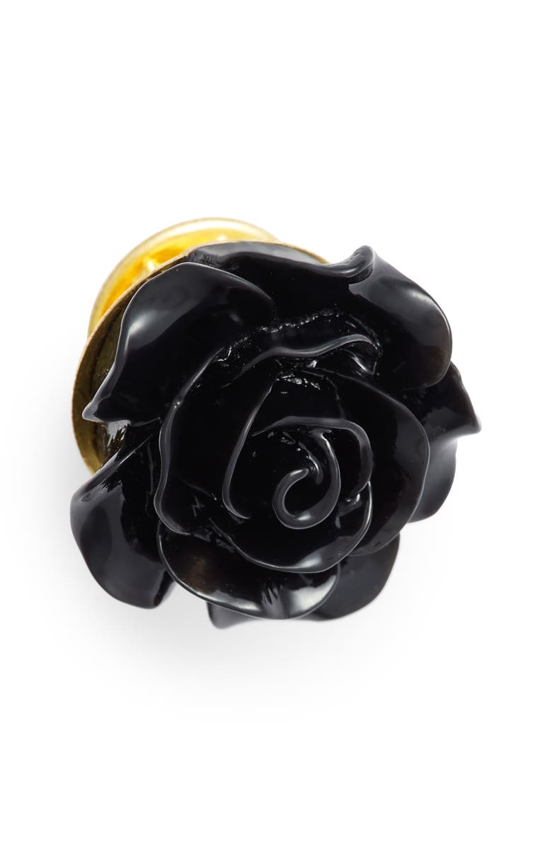 CLIFTON WILSON Floral Lapel Pin, Main, color,