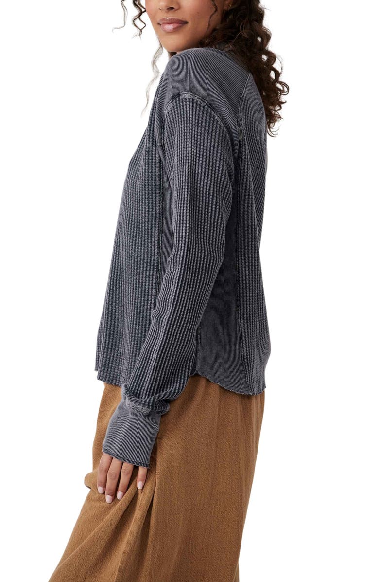 Free People Ashton Half Zip Thermal Top, Alternate, color,