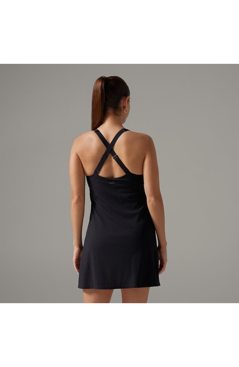 Tavi Active Dress, Alternate, color, Ebony