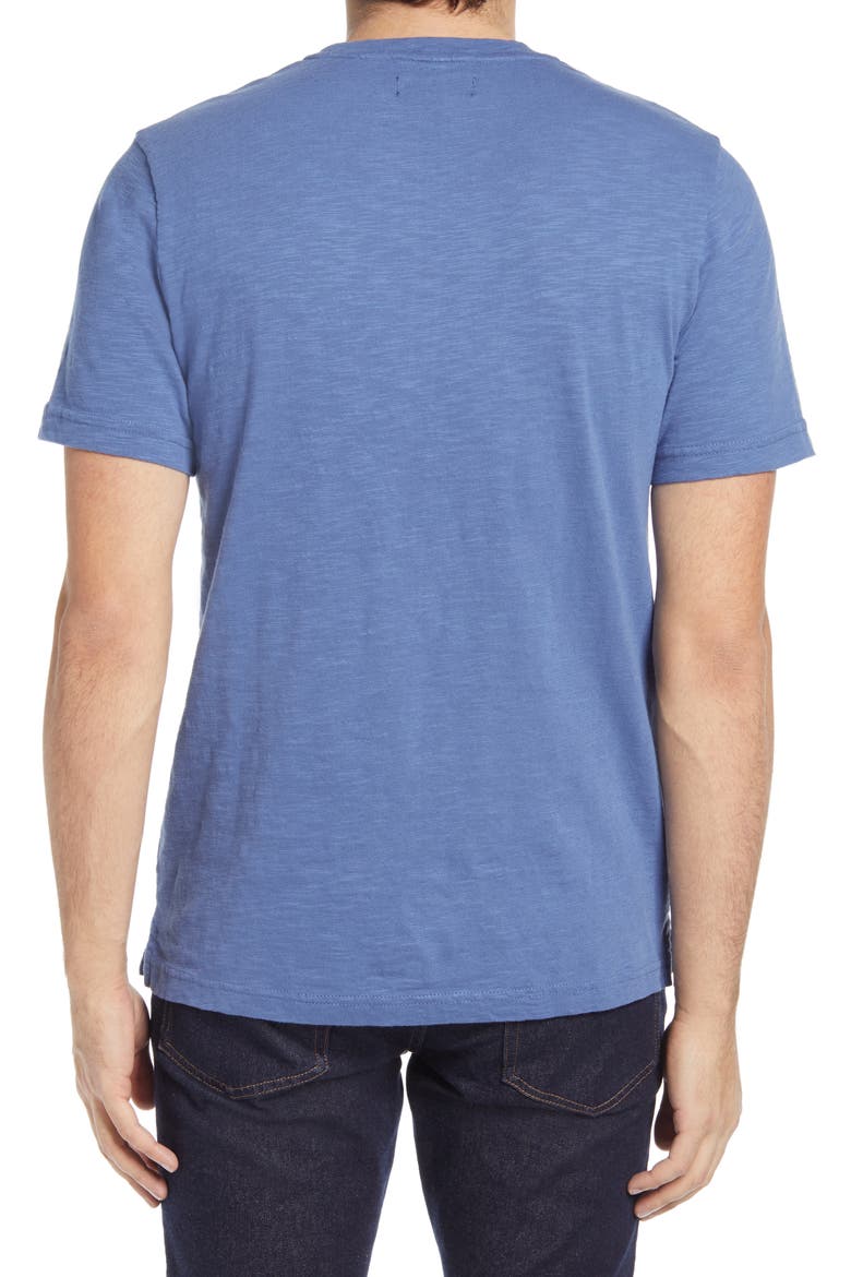 Solid Slub T-Shirt, Alternate, color, BLUE FJORD