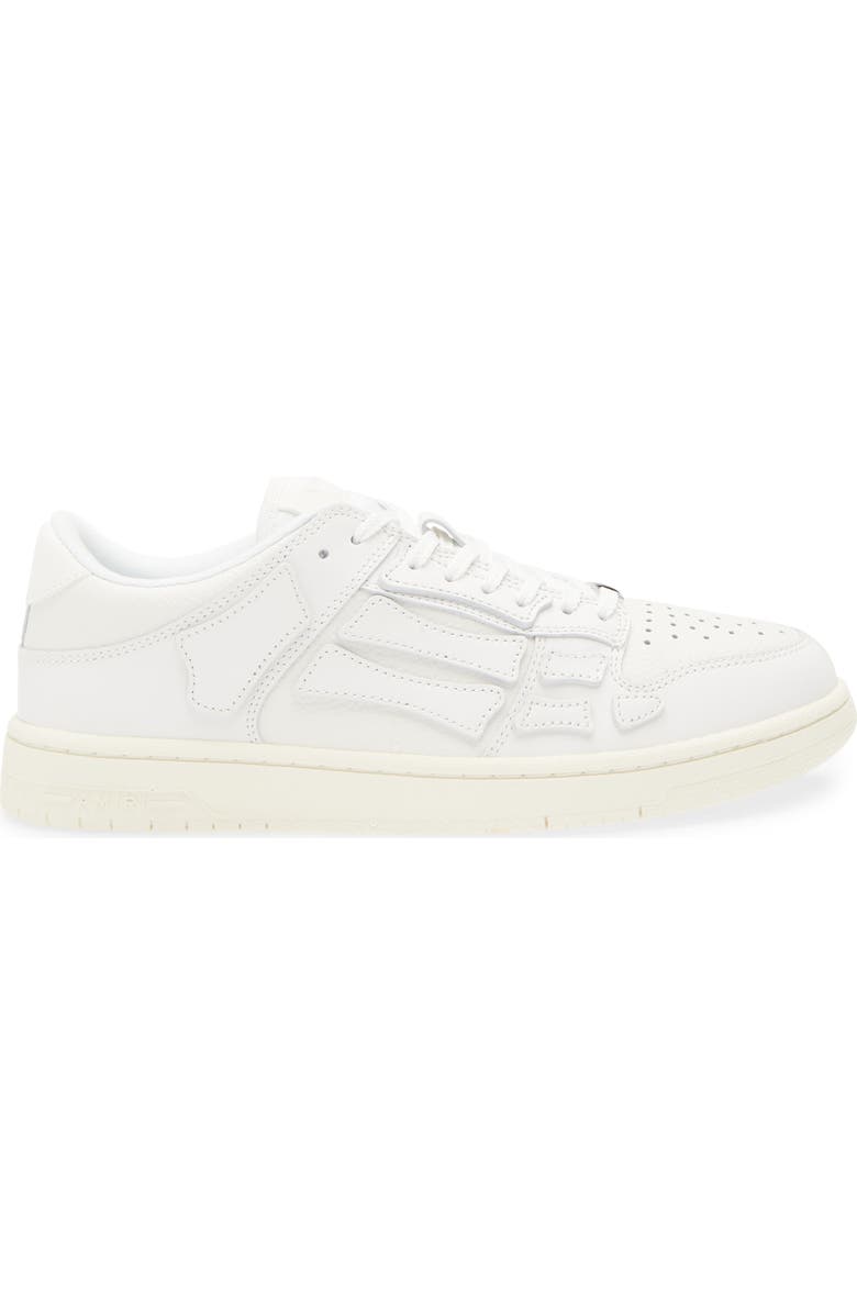 AMIRI Skeleton Low Top Sneaker, Alternate, color, White/ White/ Vintage