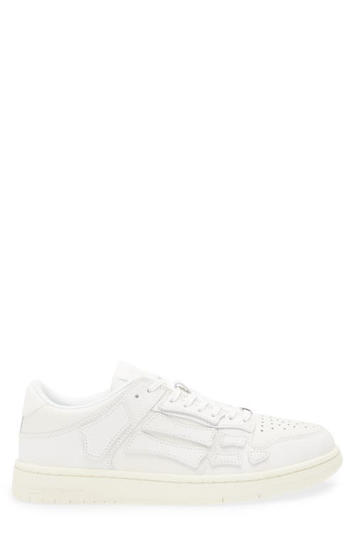 Amiri Sneaker Skel Top Low White Men In White