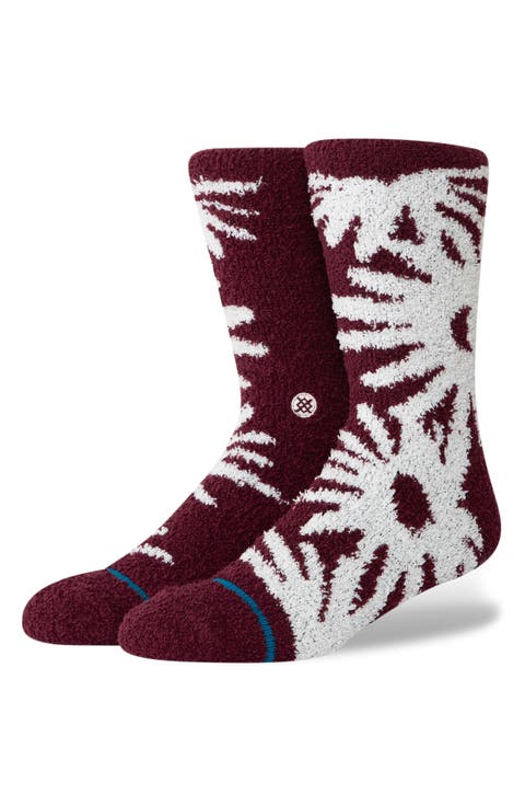 Daisies Cozy Crew Socks