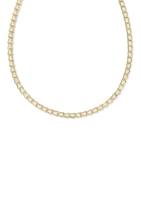 Bella Cubic Zirconia Tennis Necklace