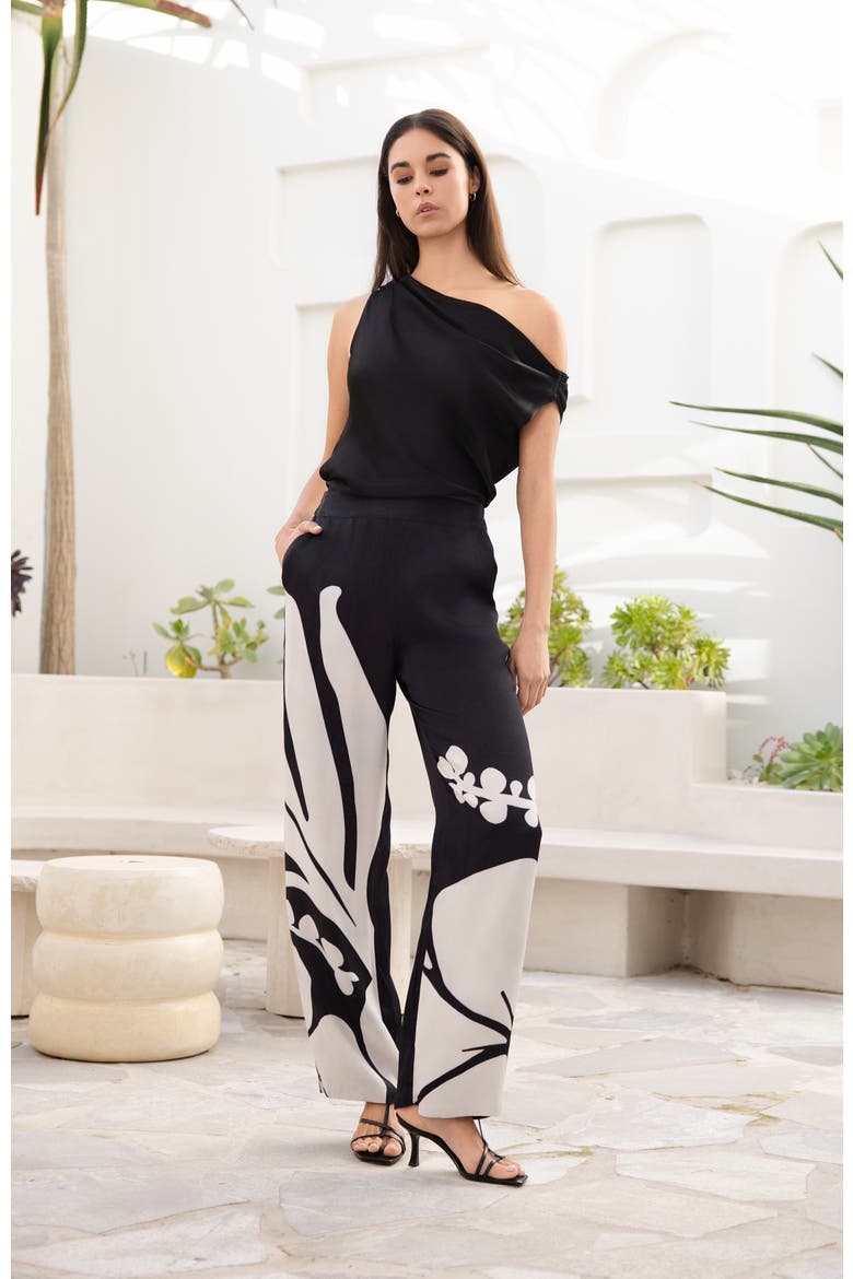 Ula Fsc® Viscose Tova Pants, Alternate, color, Ula Noir