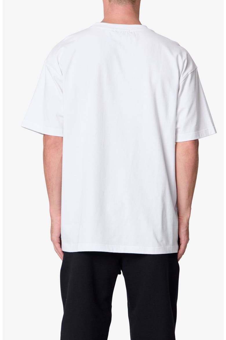 Heavy Basic Boxy Cotton T-Shirt, Alternate, color, WHITE