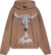 Represent British Cowboys Cotton Graphic Hoodie