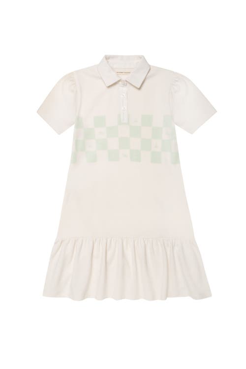 The Sunday Collective Play Polo Dress In White
