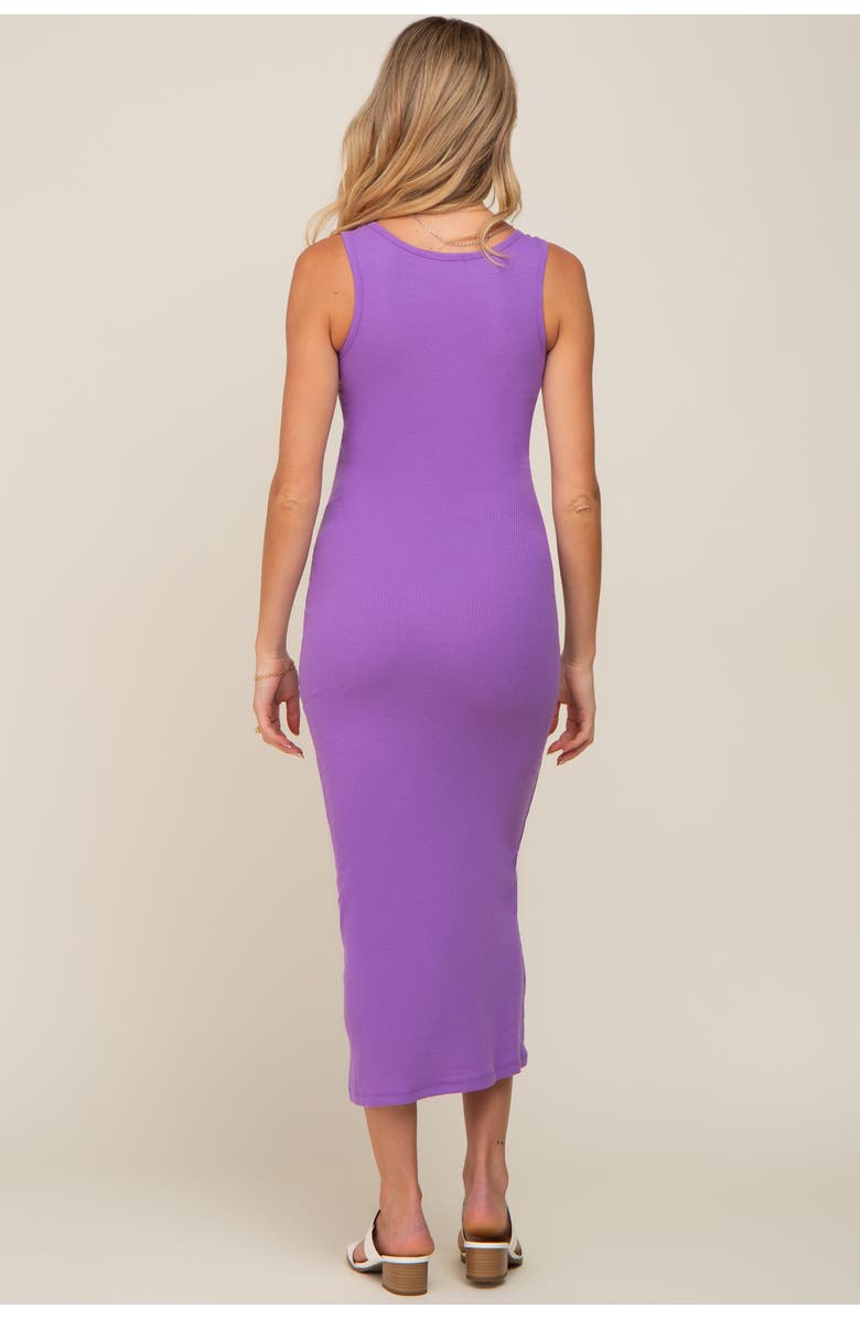 PinkBlush Ribbed Basic Maxi Dress, Alternate, color, Lavender