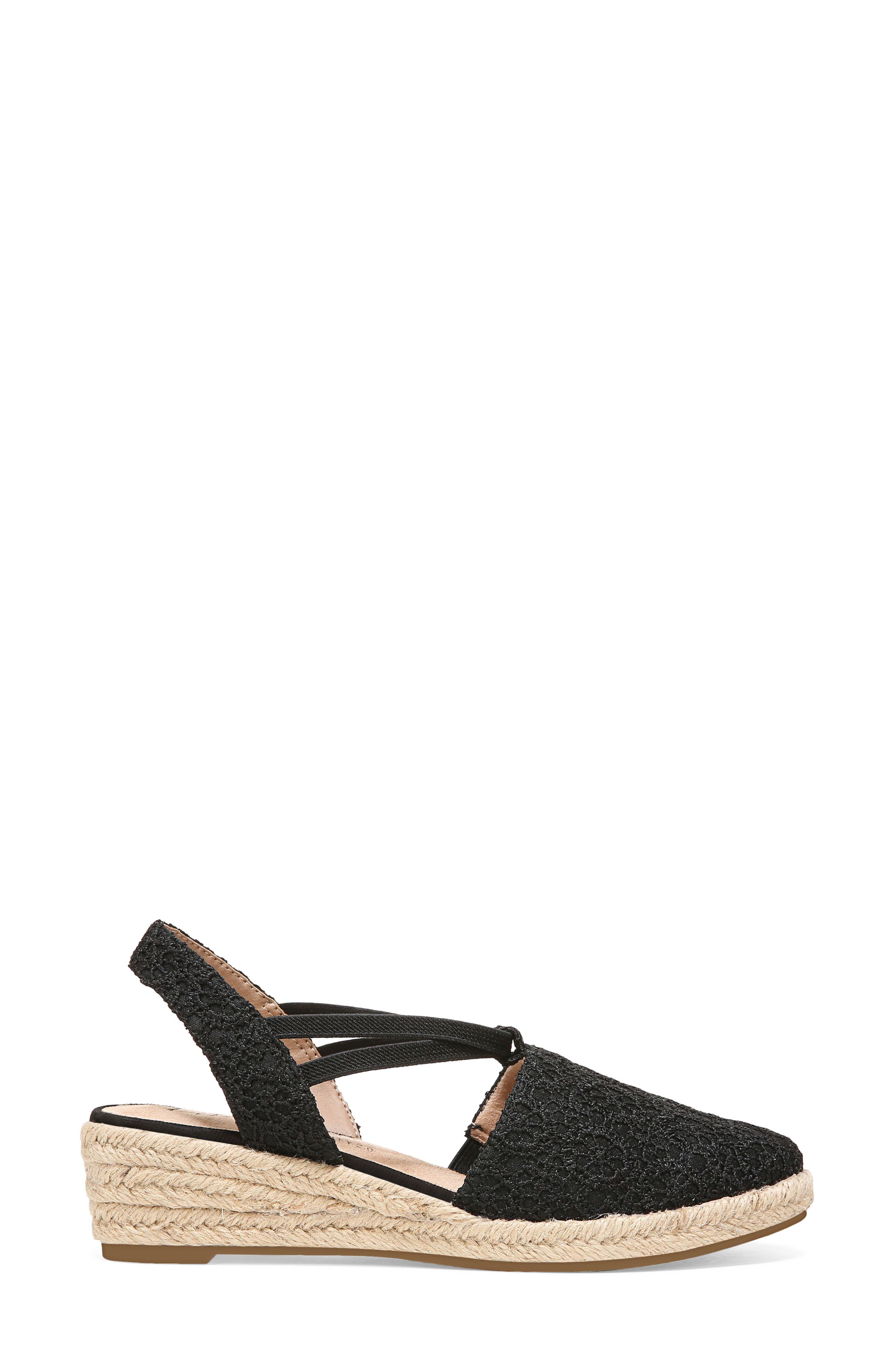 LifeStride Katrina Espadrille Slingback Wedge Pump, Alternate, color, 