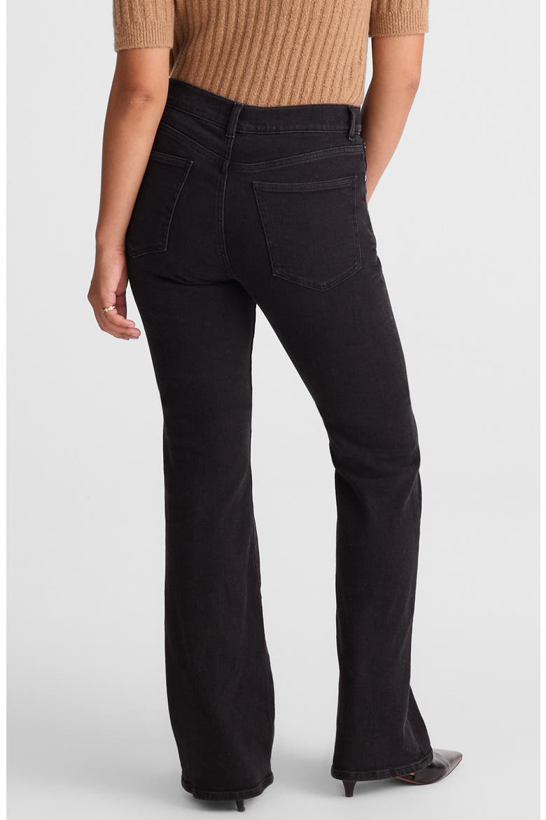 The Vintage-Inspired Flare Jeans, Alternate, color, BLACK FROST
