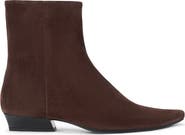 STAUD Wally Flat Ankle Boot