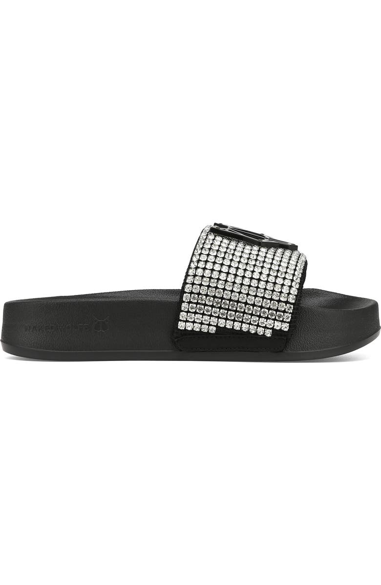 Naked Wolfe Coast Rhinestone Slide Sandal, Alternate, color,