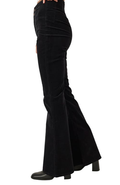 FREE PEOPLE FREE PEOPLE JAYDE SEAMED CORDUROY FLARE PANTS 